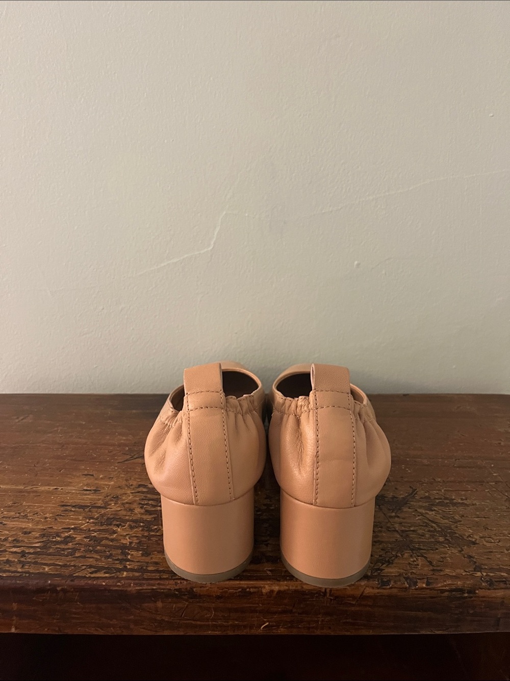 Everlane The Day Heel in Blush Tan - Picture 4 of 5